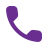 Phone icon in purple